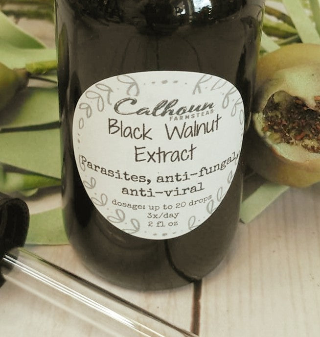 Black Walnut Extract - Parasite Cleanse - Intestinal Cleanse