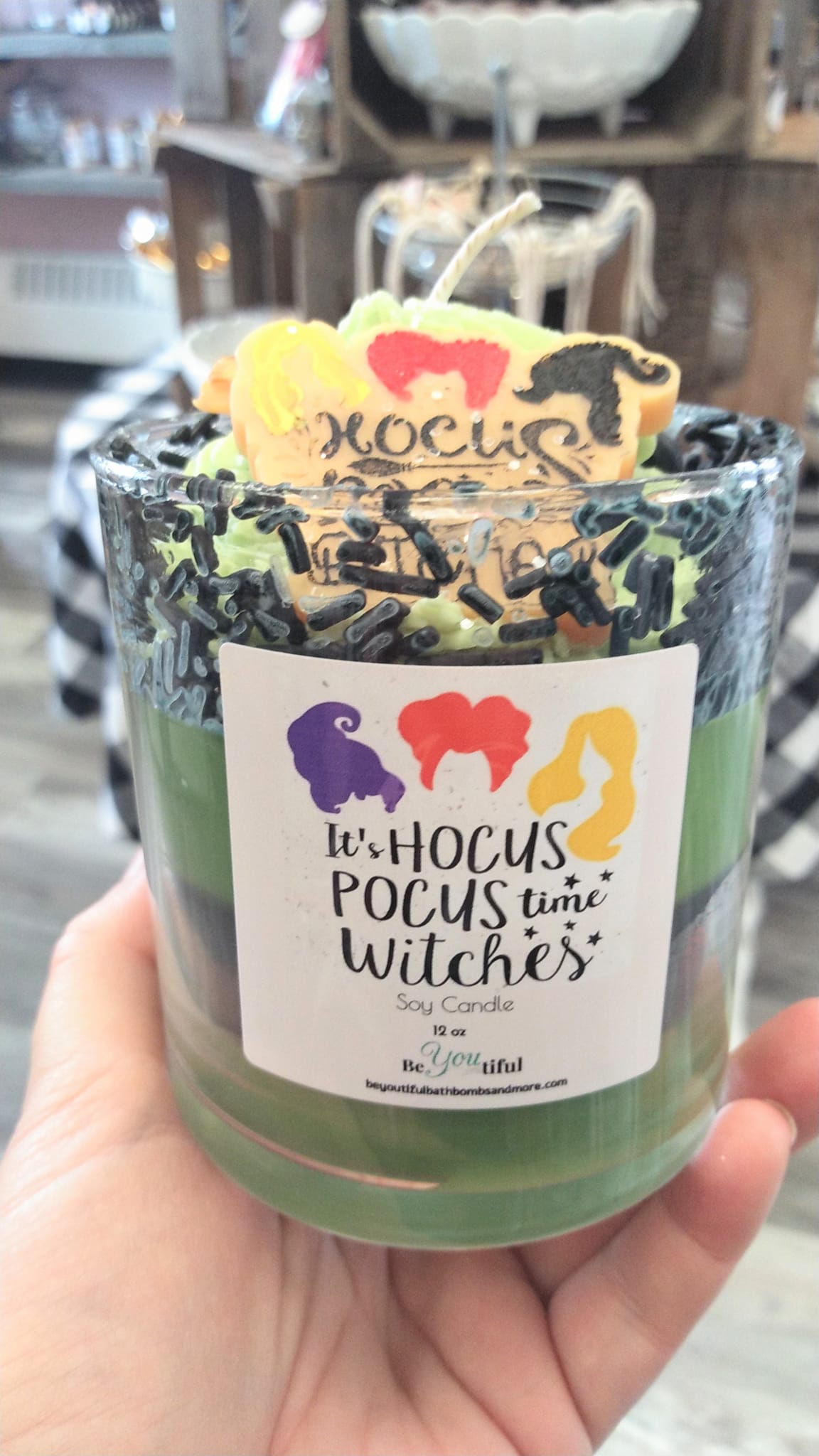 Halloween Scented Candle Wax Melts, Hocus Pocus