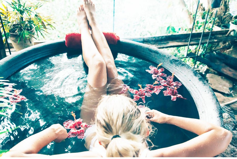 Enjoy soaking in the tub with our herbal botanical floral bath tea. Blends made for relaxing, pampering and after workout to soothe sore muscles.