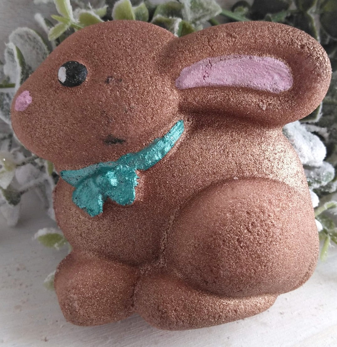Chocolate Bunny Bath Bomb Easter Calhoun Farm