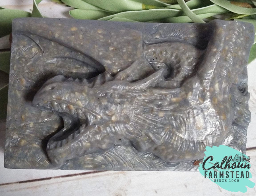 flying dragon soap. mythical creature