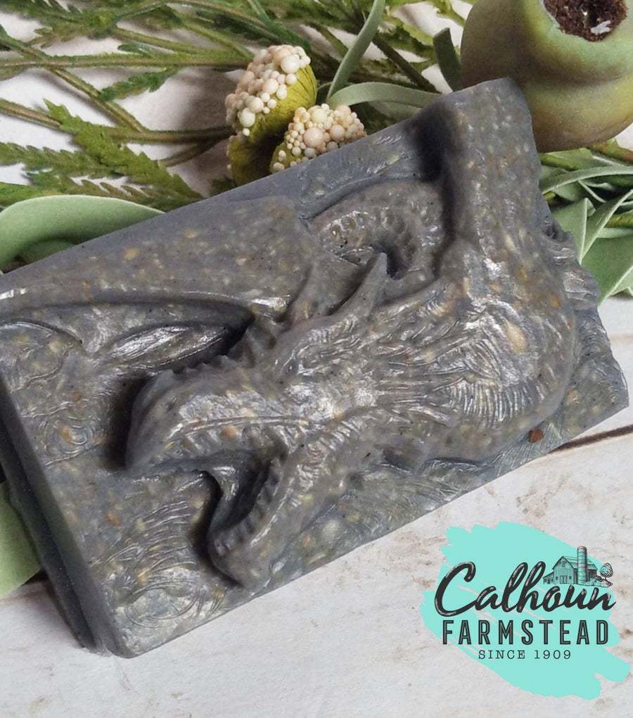 dragon soap. dungeons and dragons themed