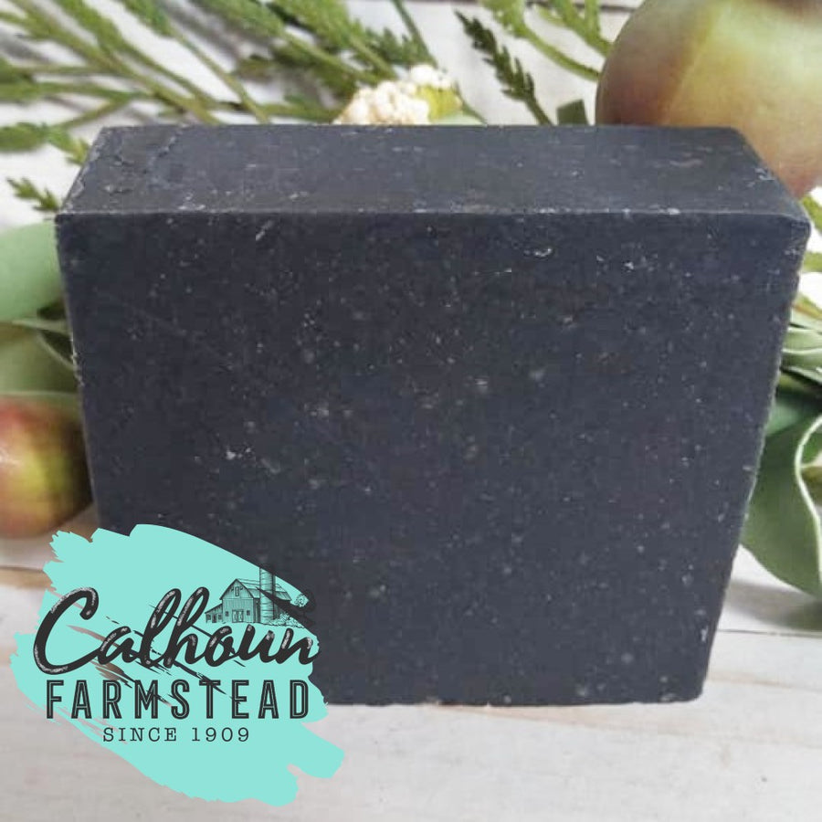 facial soap bar activated charcoal. For problem skin, acne, and drawing out skin impurities.