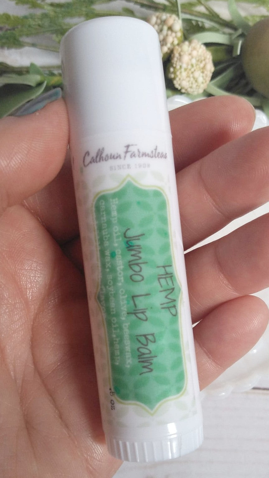 hemp lip balm made with natural ingredients for sensitive skin.