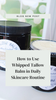 How to Use Whipped Tallow Balm in Your Daily Skincare Routine