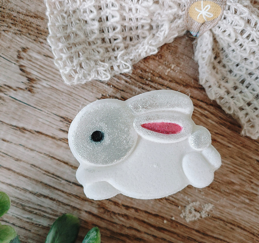 White Bunny Bath Bomb - Mini Bath Bomb