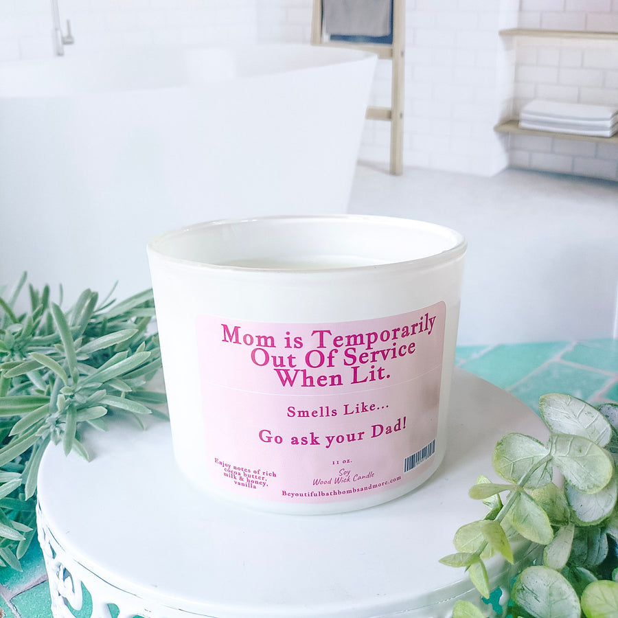 MOM Candle - Mothers Day Gift - Mom Birthday Gift