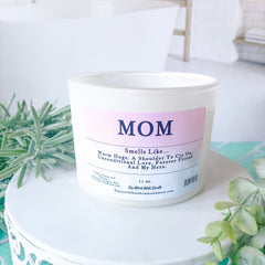 Mom Candle – Smells Like Love – Mother’s Day Gift Candle – Hand Poured
