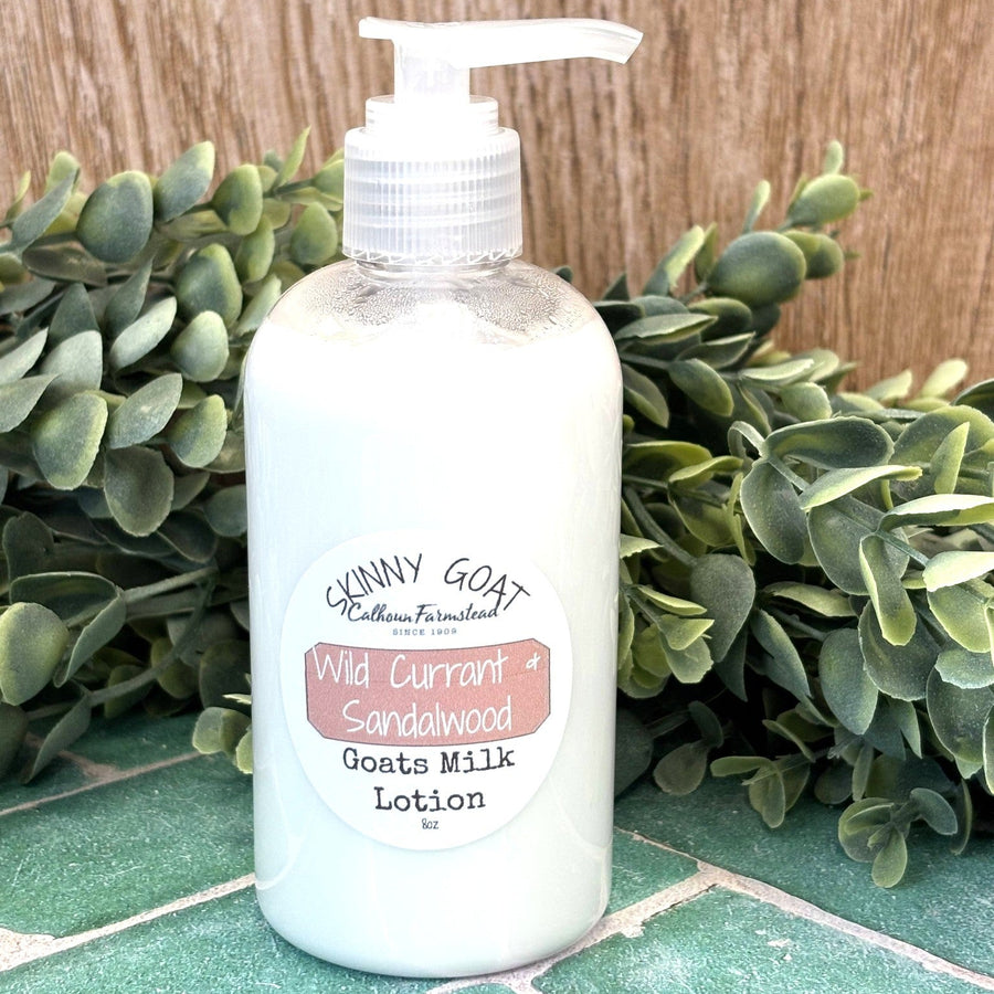 Goat Milk Lotion – 8 oz Pump | Handcrafted Moisture in Signature