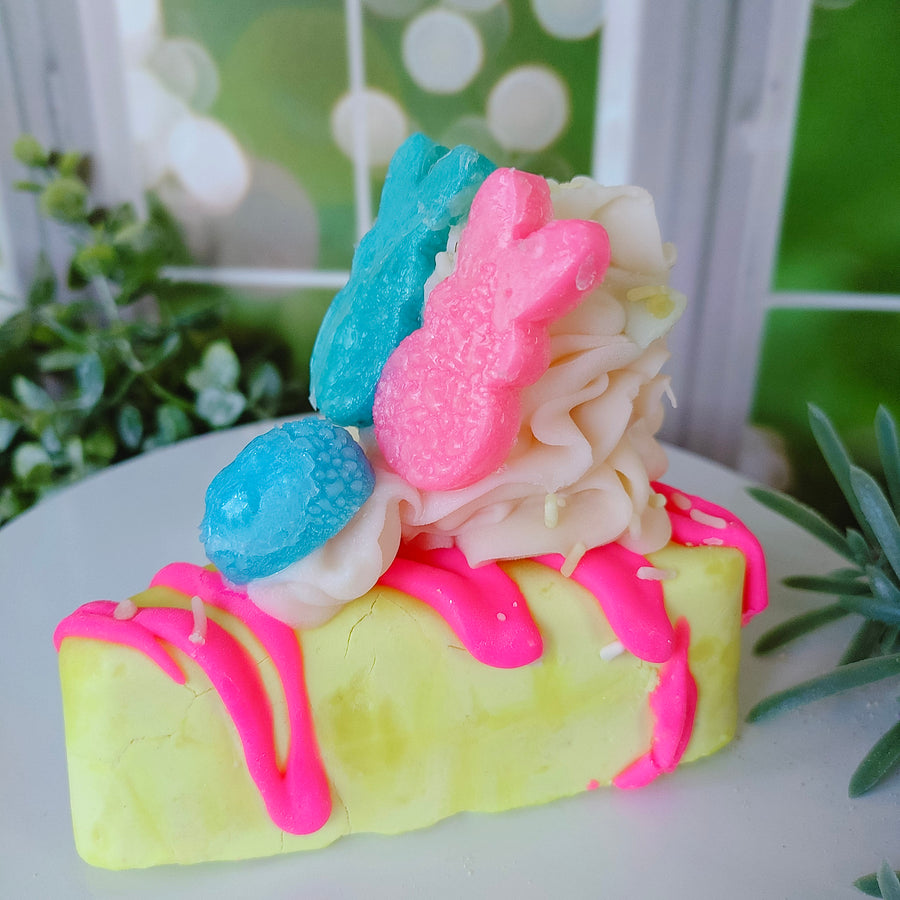 Easter gifts. Goats milk soaps. Easter peep soaps.