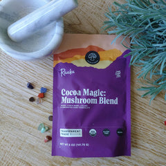 Mushroom Hot Cocoa – Reishi & Lion’s Mane Cocoa Blend – Functional Drink Mix