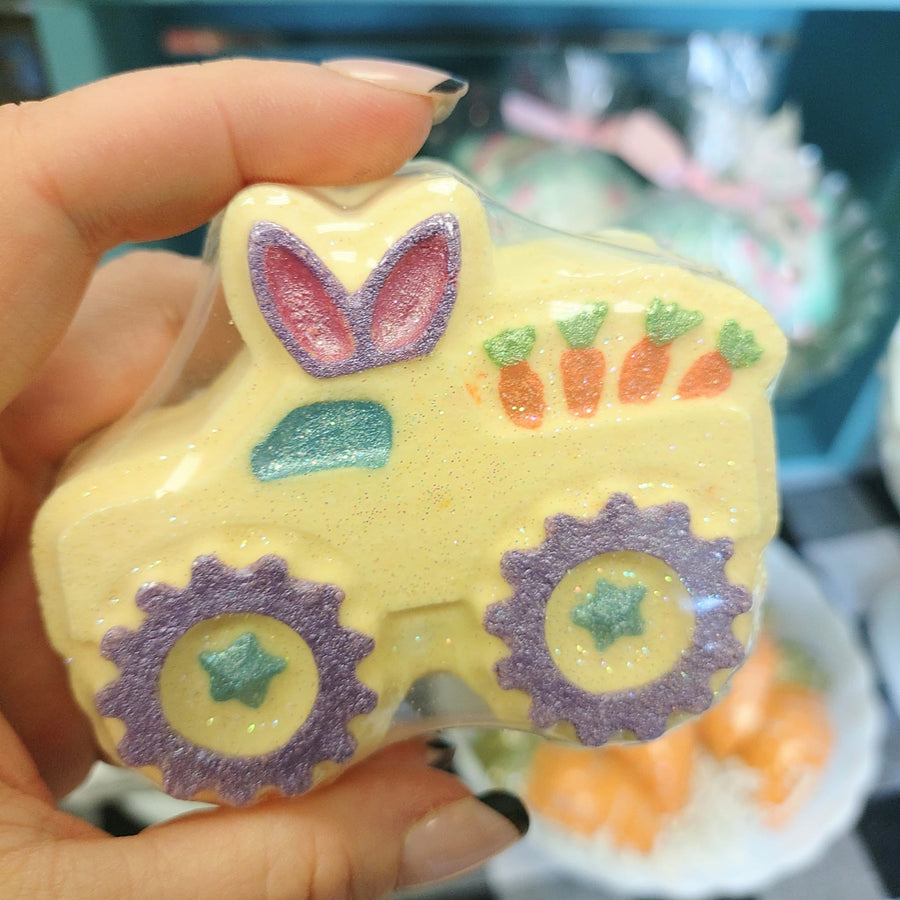 Easter Monster Truck Bath Bomb - Carrot Truck