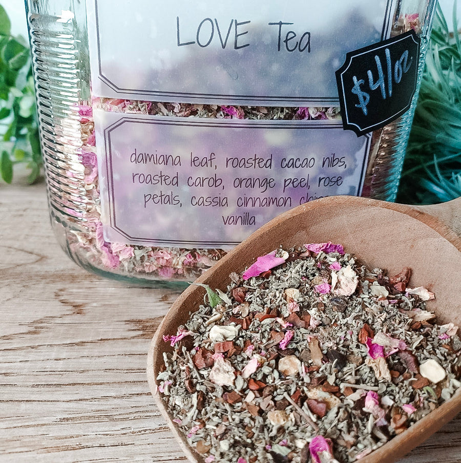 Love Tea - Blissful Tea - Loose Leaf Tea - Mood Boosting - Romantic