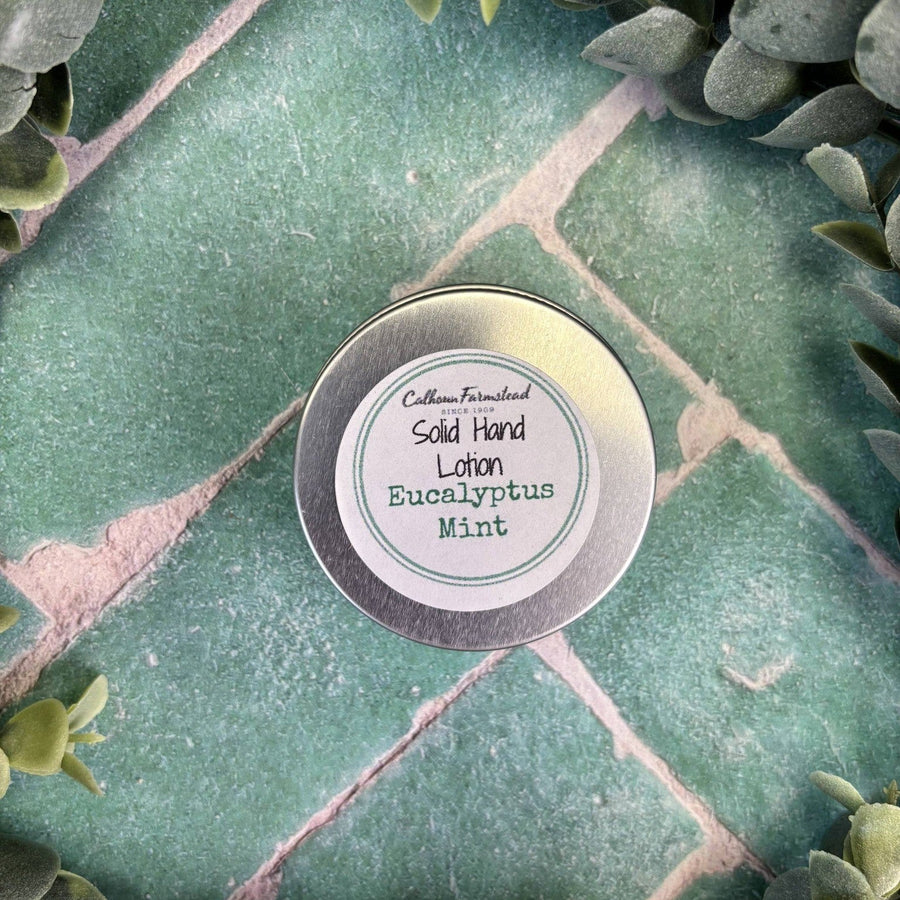 Solid Hand Lotion - Beeswax Lotion - Pocket Sized - Dry Chapped Skin ...