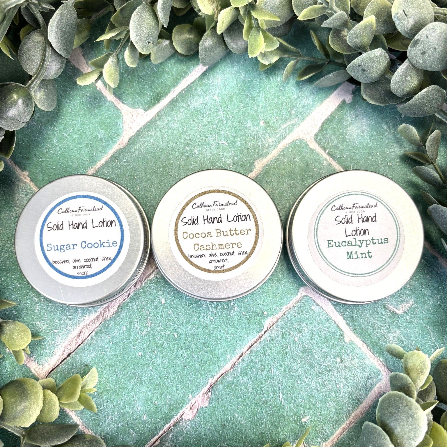 Solid Hand Lotion - Beeswax Lotion - Pocket Sized - Dry Chapped Skin ...