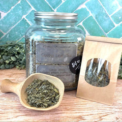 Sencha Green Tea sold in DuBois Pennsylvania. Herbal apothecary