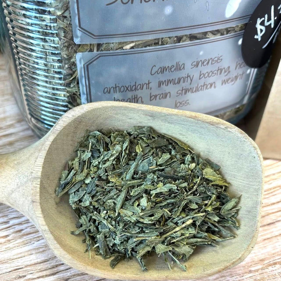 Sencha Green Tea – Organic Loose Leaf – Light, Fresh & Grassy Green Te ...