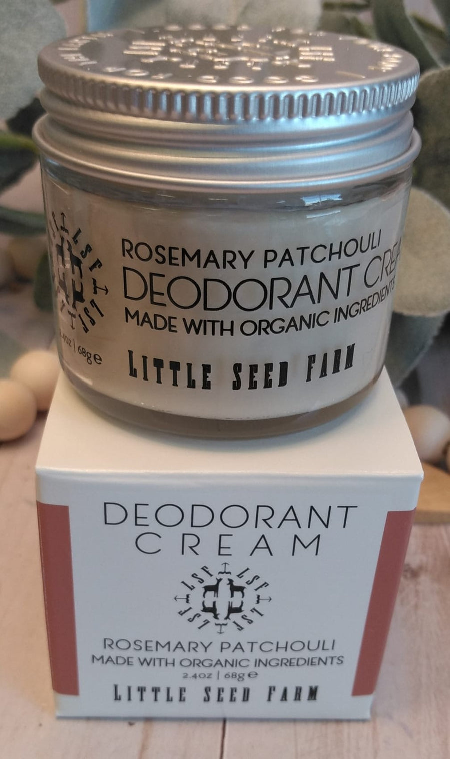 Deodorant Cream - Paste - Organic