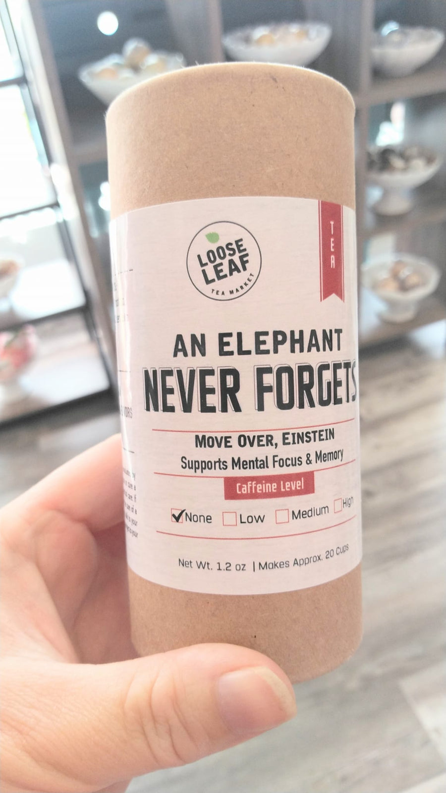 Loose Leaf Tea - An Elephant Never Forgets - Mental Focus - Memory - Cognitive Function