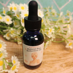 Natural Hair Reduction Oil - Cyperus Rotundus Oil | 1.5 oz Dropper Bottle