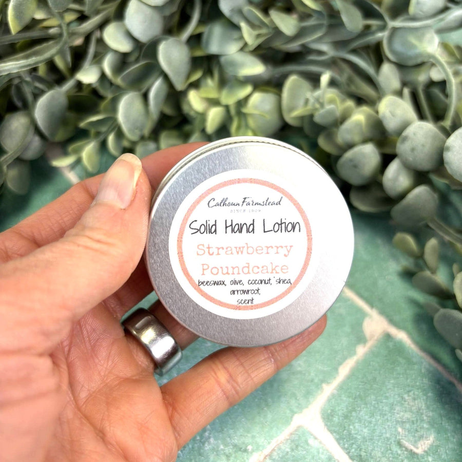 Solid Hand Solid Hand Lotion - Beeswax Lotion - Pocket Sized - Dry Chapped Skin ...