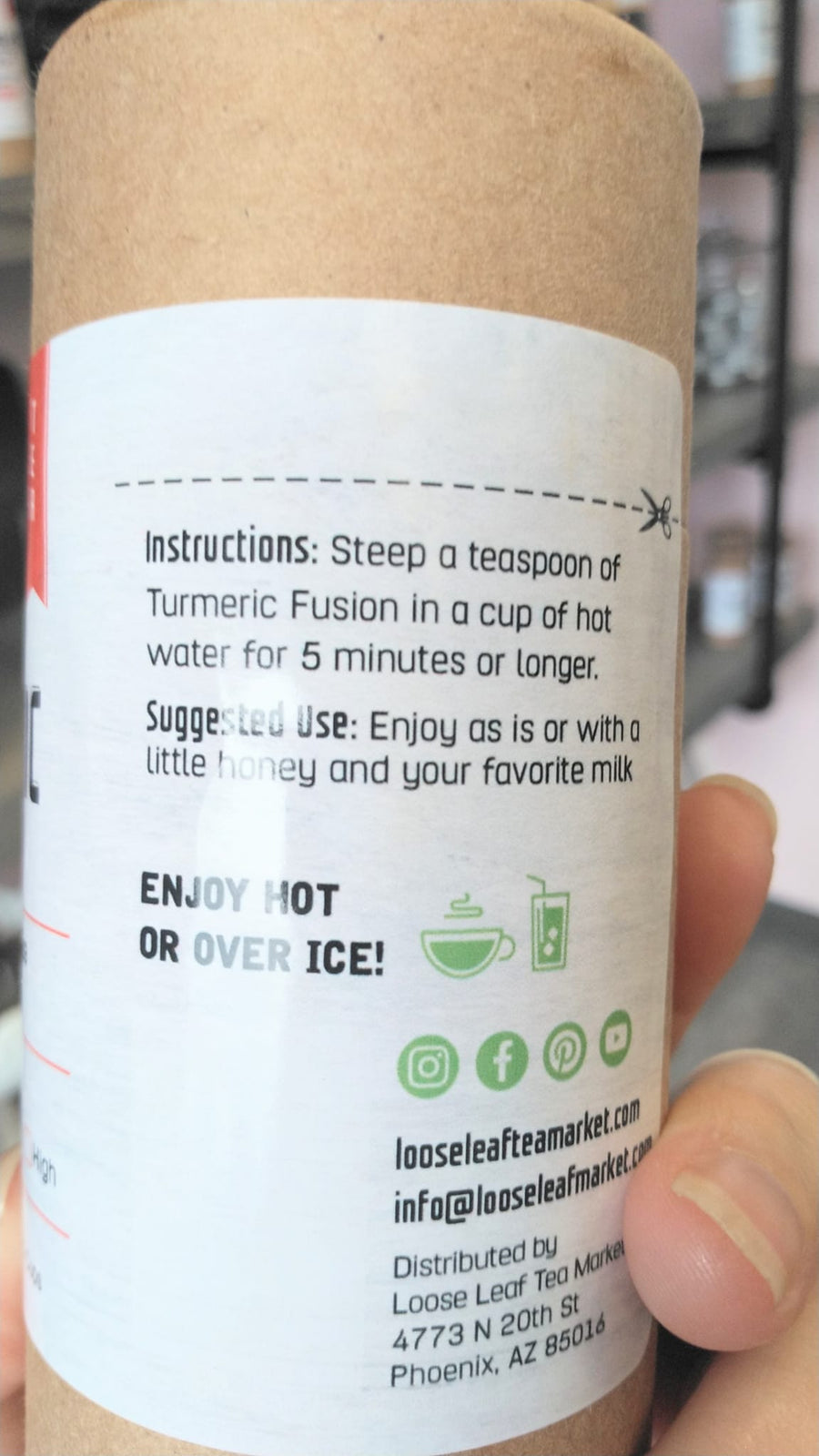 Loose Leaf Tea - Turmeric Fusion - Antioxidant