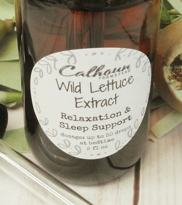 Wild Lettuce Extract - pain - constipation