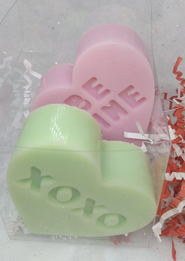 Conversation Heart Soaps