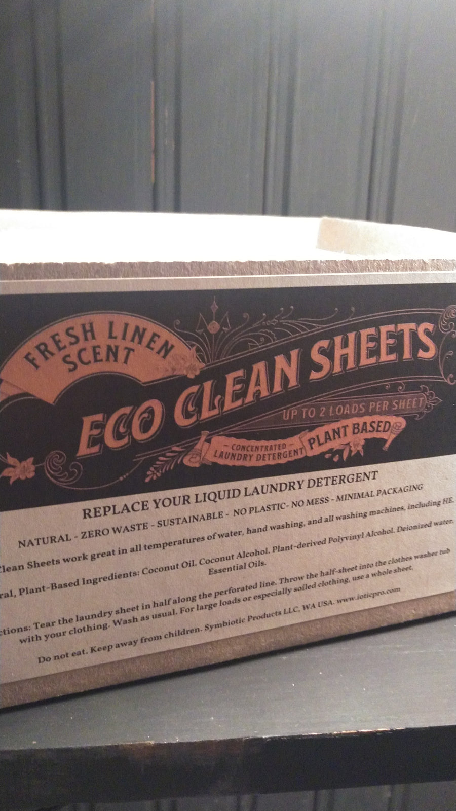 Laundry Detergent Sheets - Plastic Free