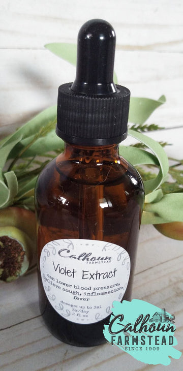 Violet Extract - Cough - Throat - Tincture