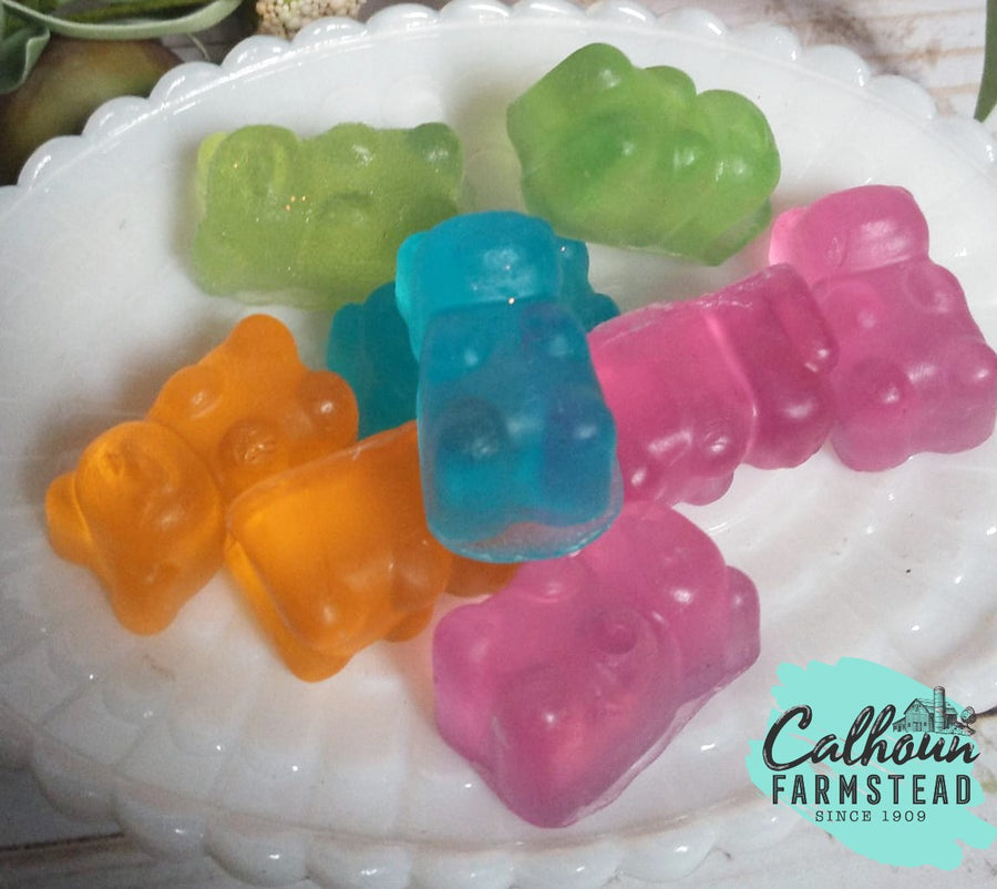 gummy bear guest soaps