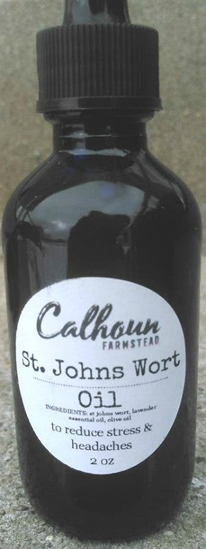 St Johns Wort Oil - Stress Relief - Anxiety Relief