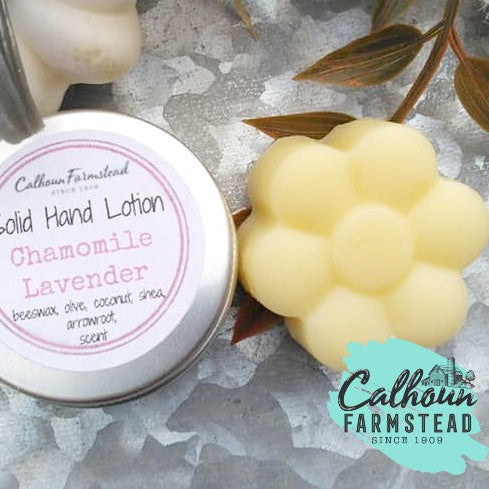 Solid Hand Solid Hand Lotion - Beeswax Lotion - Pocket Sized - Dry Chapped Skin ...